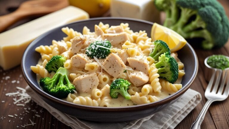 Broccoli Alfredo Mac and Cheese
