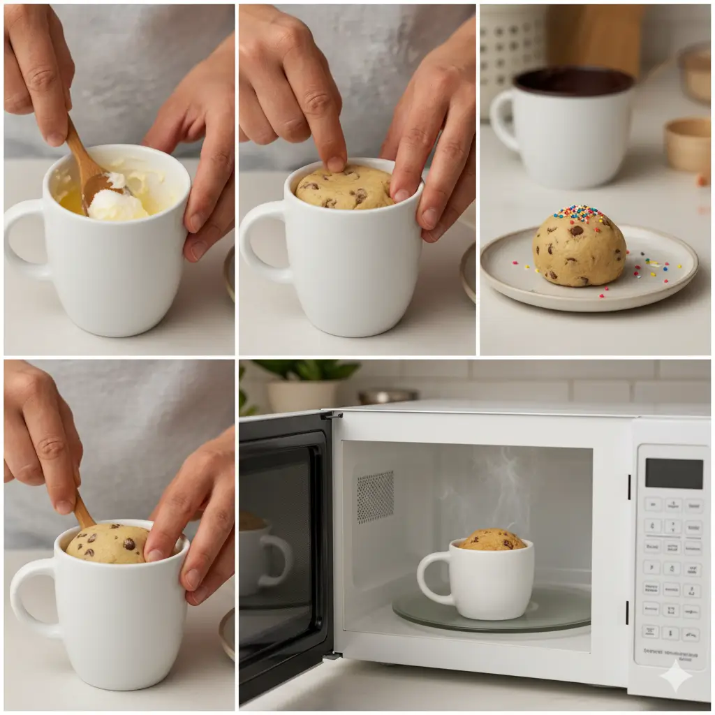 Microwave Sugar Cookie