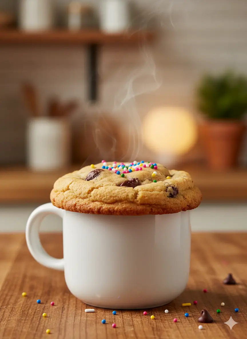 Microwave Sugar Cookie