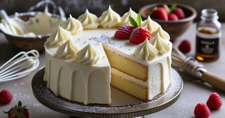 Small Vanilla Cake Recipe A Soft, Moist Treat Perfect for One or Two