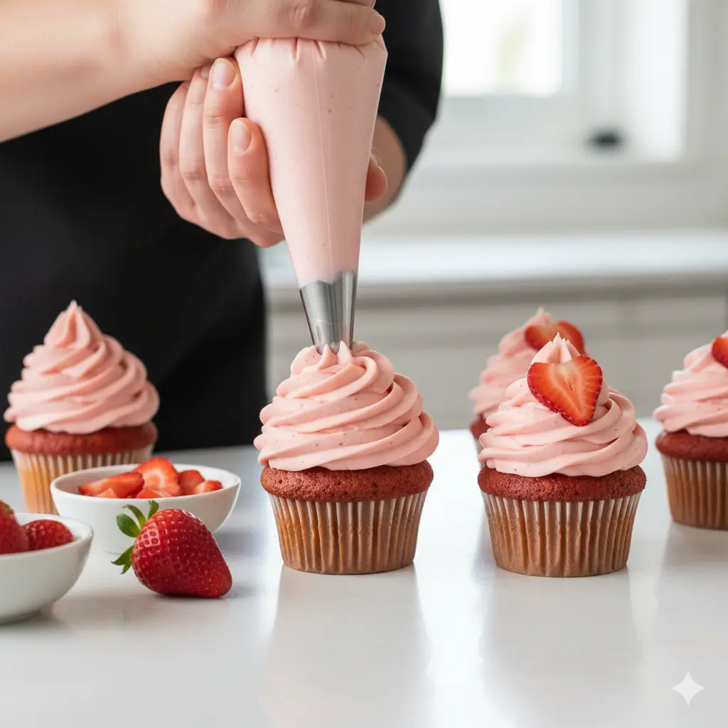 Strawberry Cupcakes