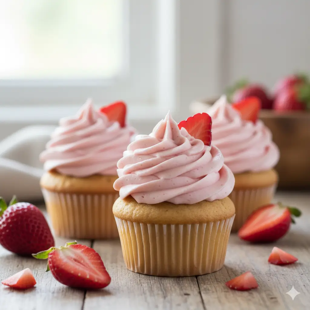 Strawberry Cupcakes