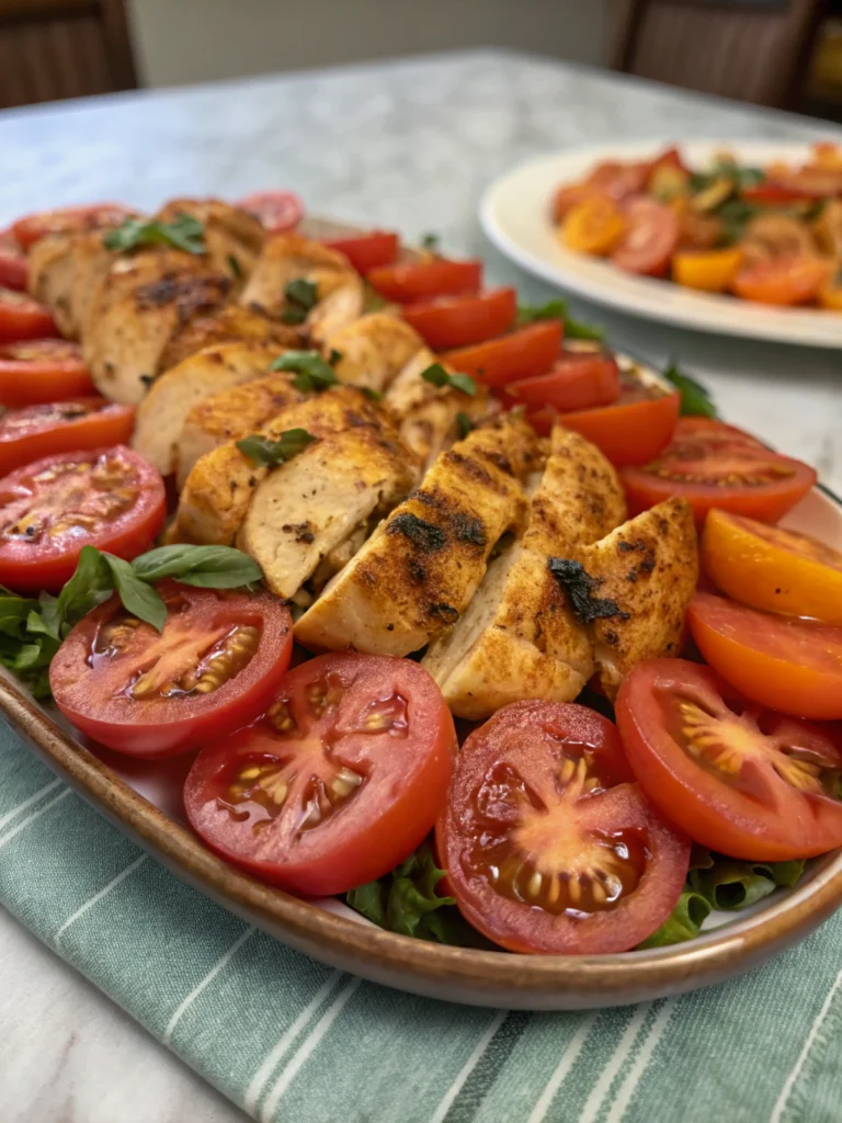 12 tomatoes chicken