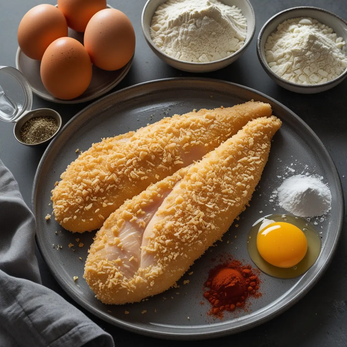 Baked Chicken Cutlet