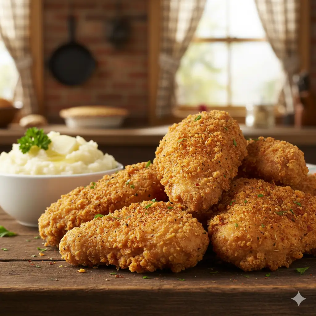 Crispy Southern Fried Chicken