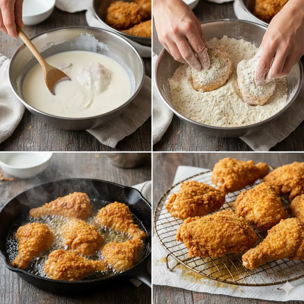 Crispy Southern Fried Chicken