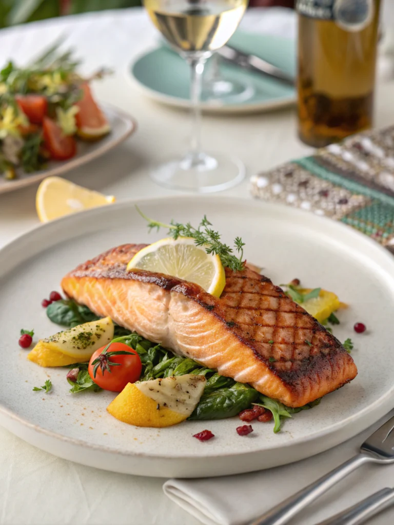 Grilled salmon recipes