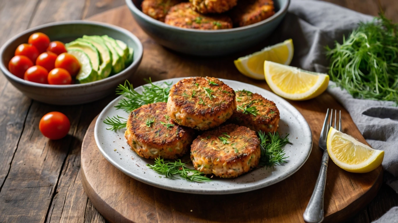 Air Fryer Salmon galettes A Quick, Healthy, and Delicious Meal