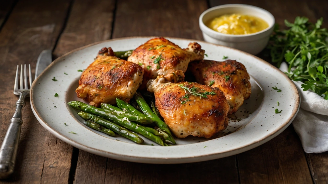 Crispy Air Fryer Chicken Shanks
