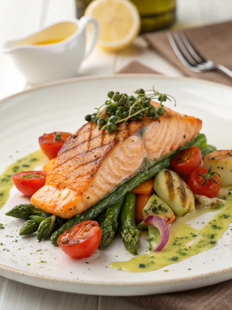 Low-carb salmon recipes