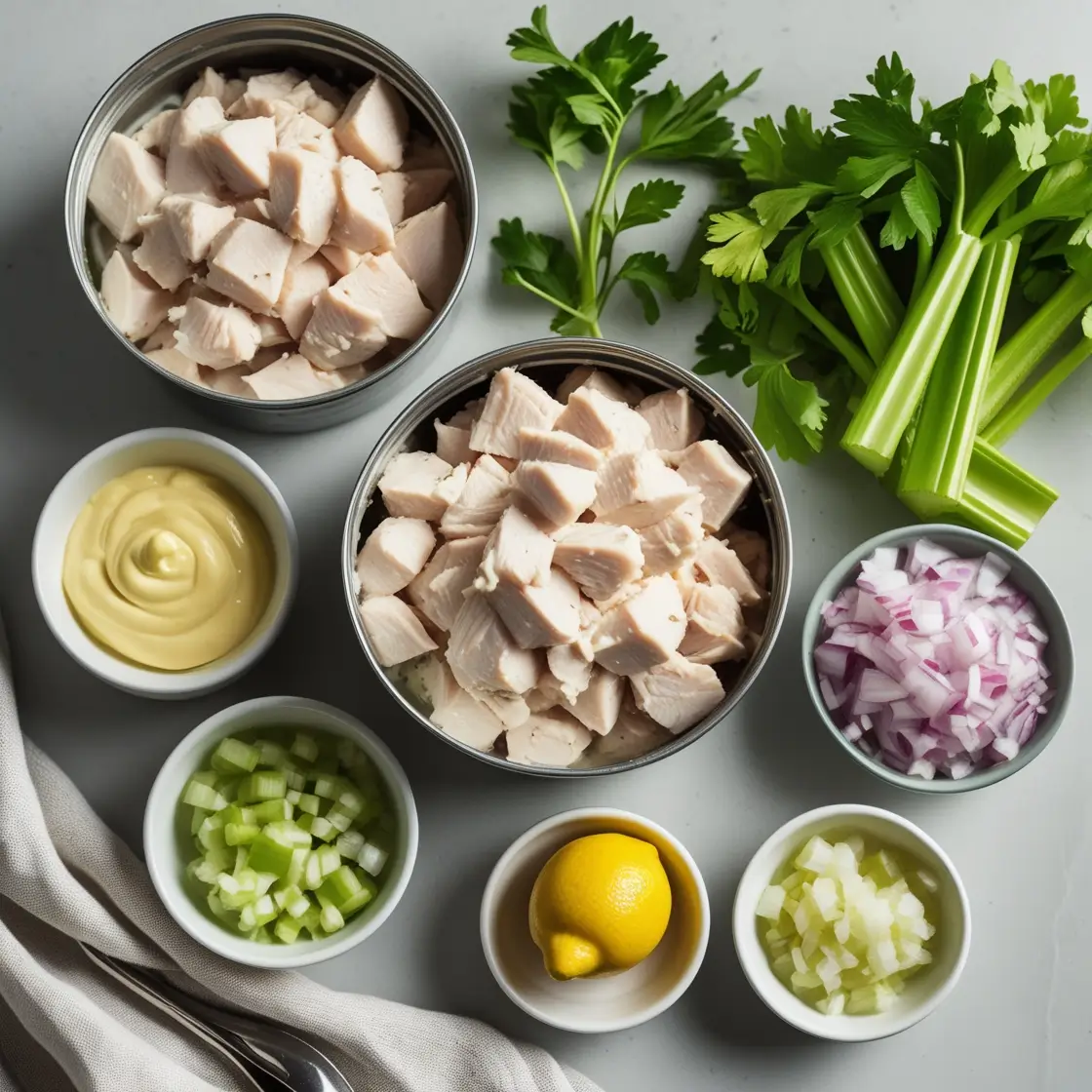 canned chicken salad
