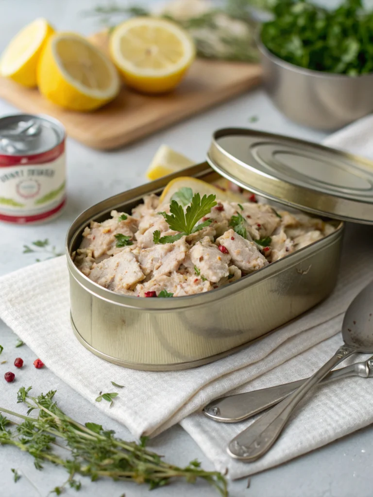 canned chicken salad
