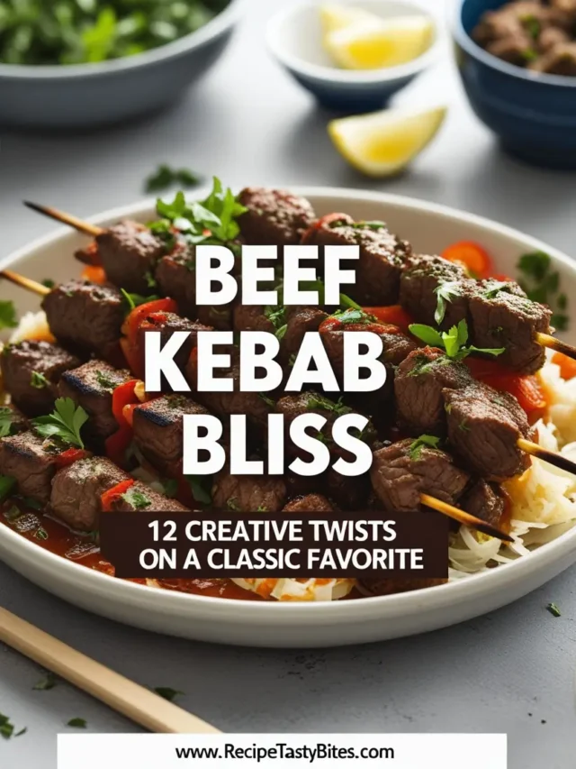 Beef Kebab Bliss