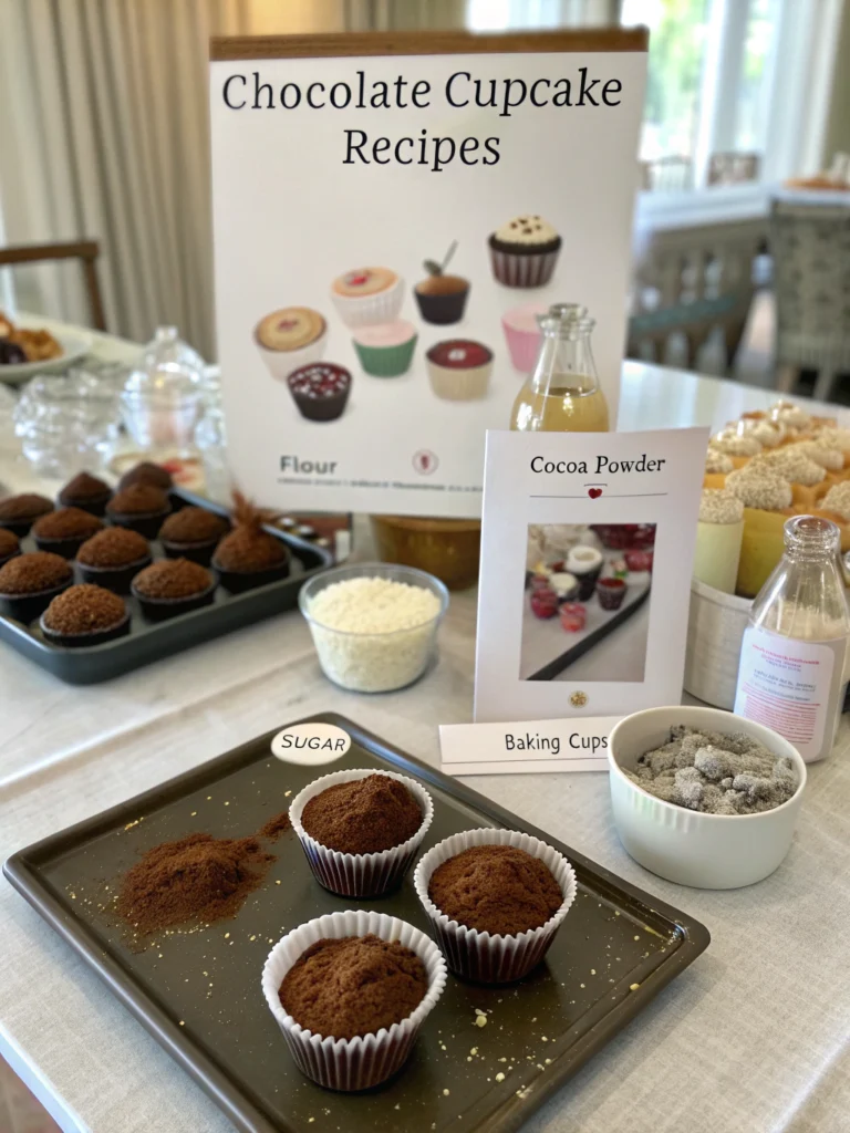 Chocolate cupcakes recipes