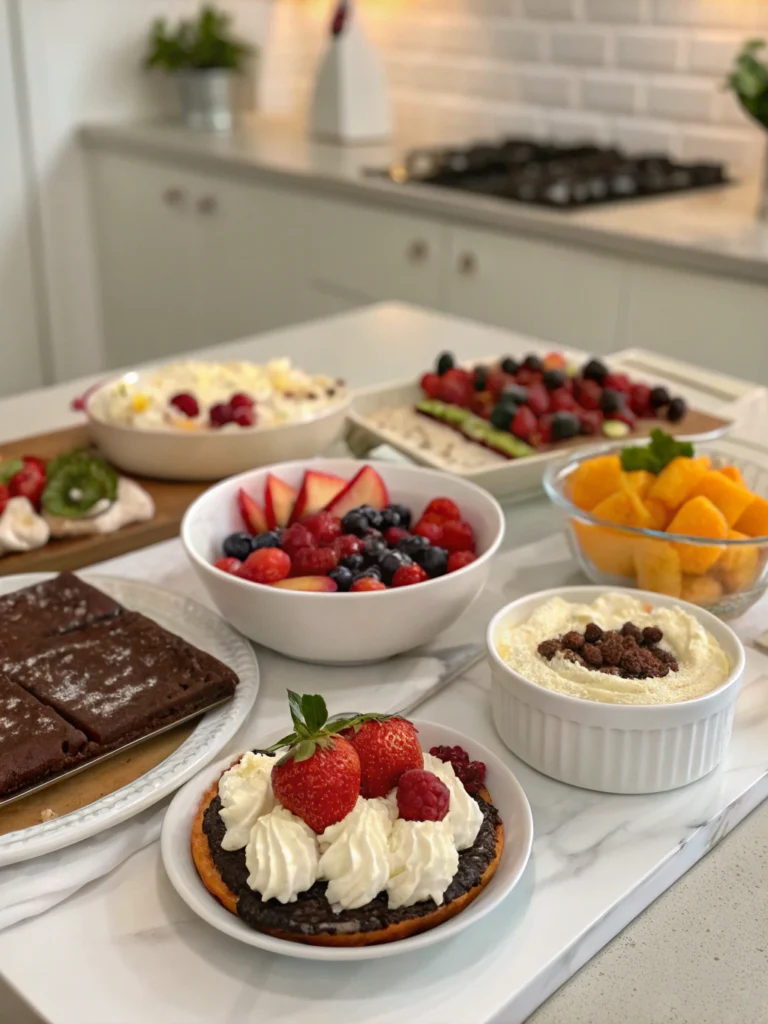 Easy dessert recipes