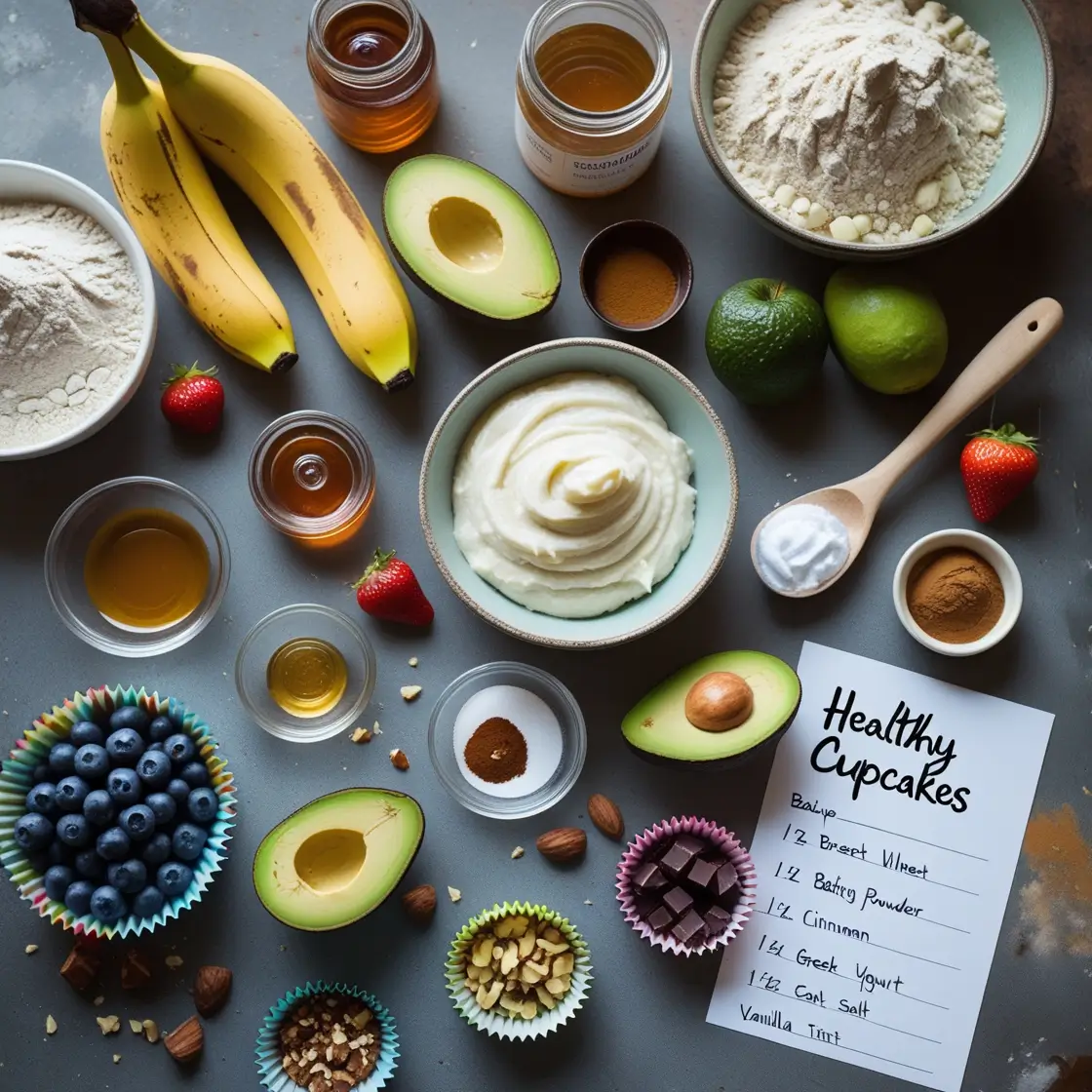 Healthy cupcake recipes