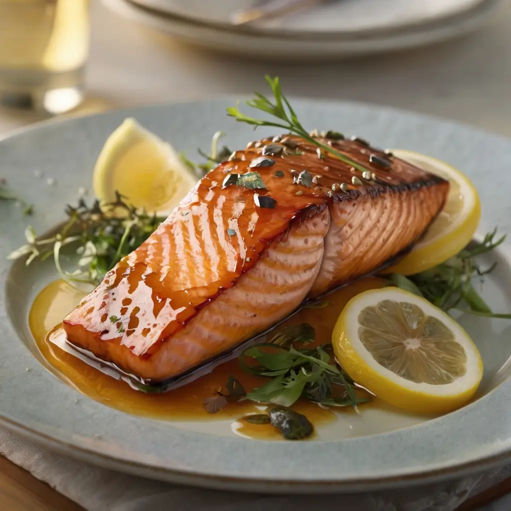 Honey glazed salmon recipes