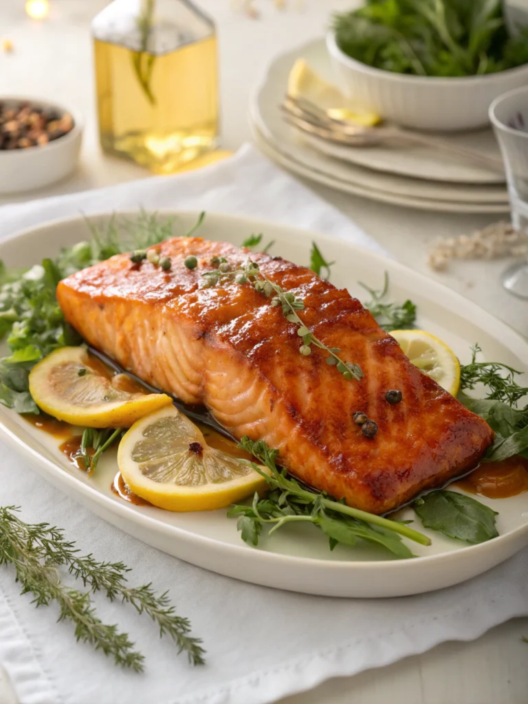 Honey glazed salmon recipes
