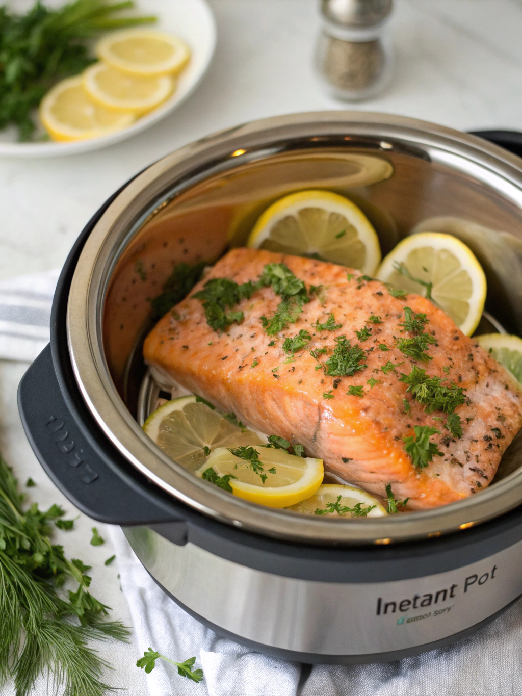 Instant pot salmon