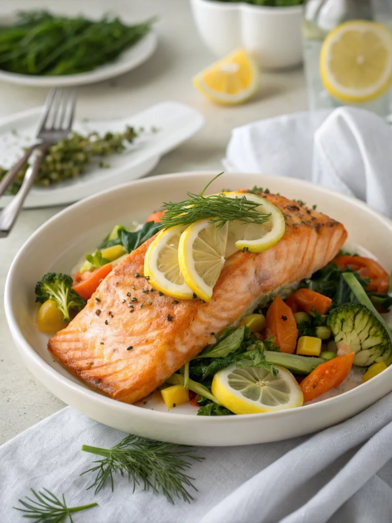 Lemon garlic salmon recipes