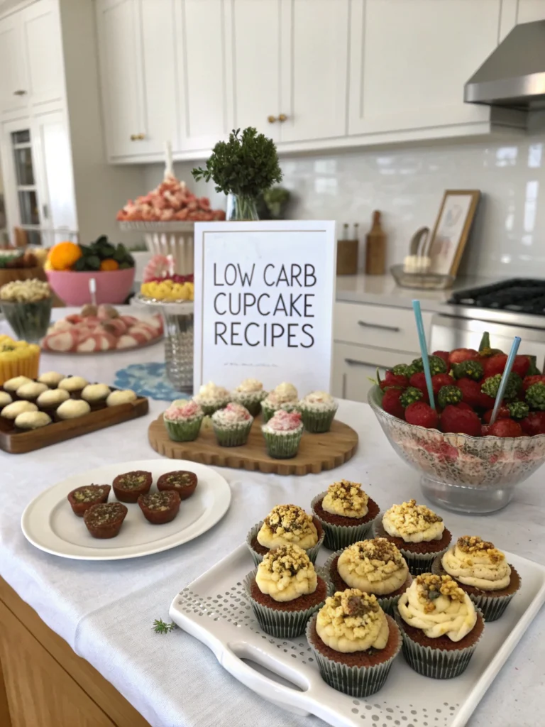 Low-Carb Cupcake Recipes