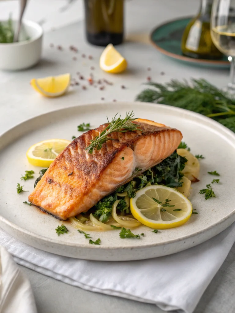 Pan-seared salmon recipes