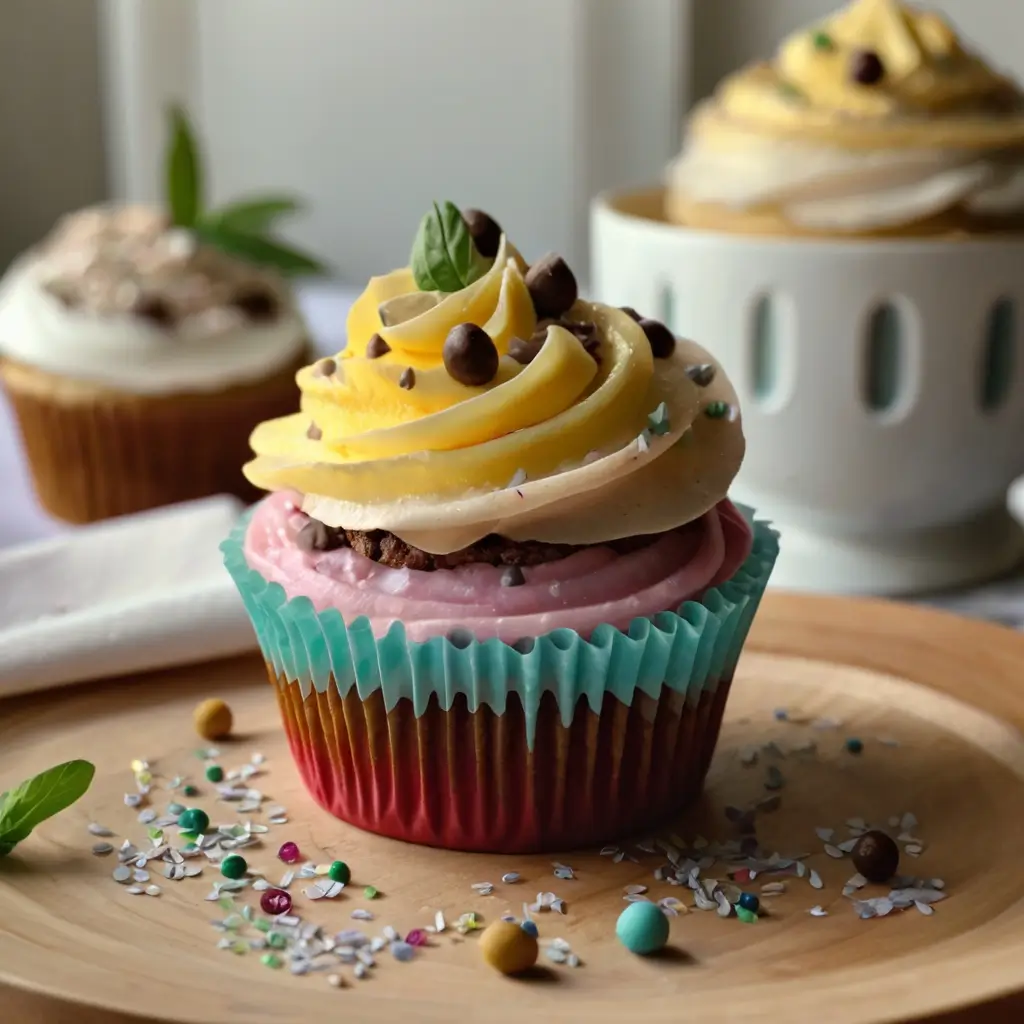 Vegan cupcake