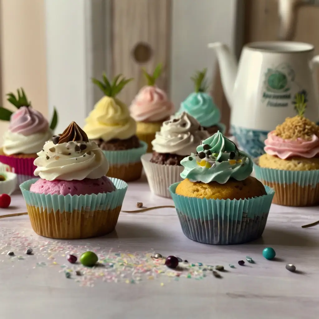 Vegan cupcake