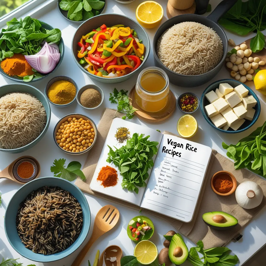 Vegan rice recipes