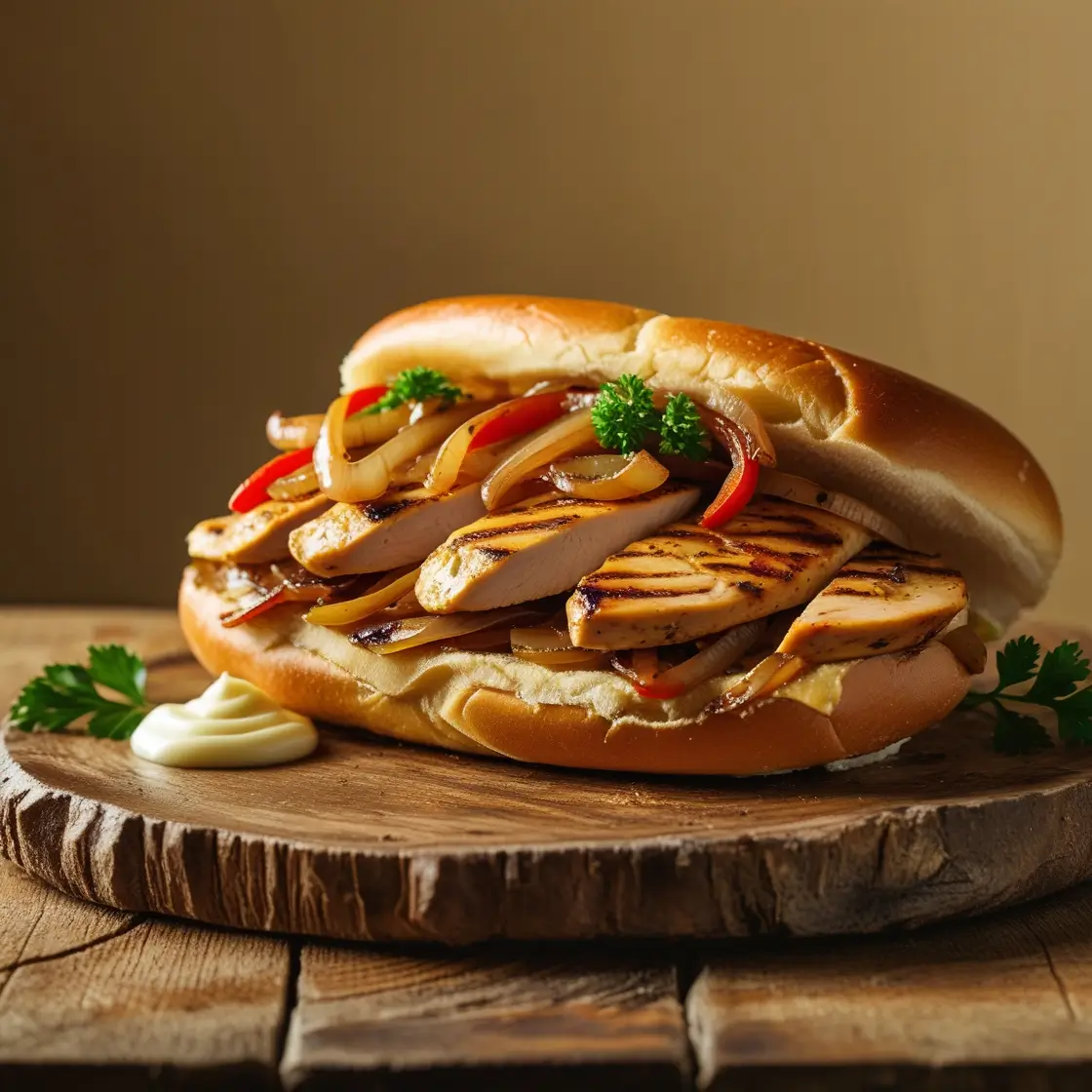 chicken philly cheesesteak