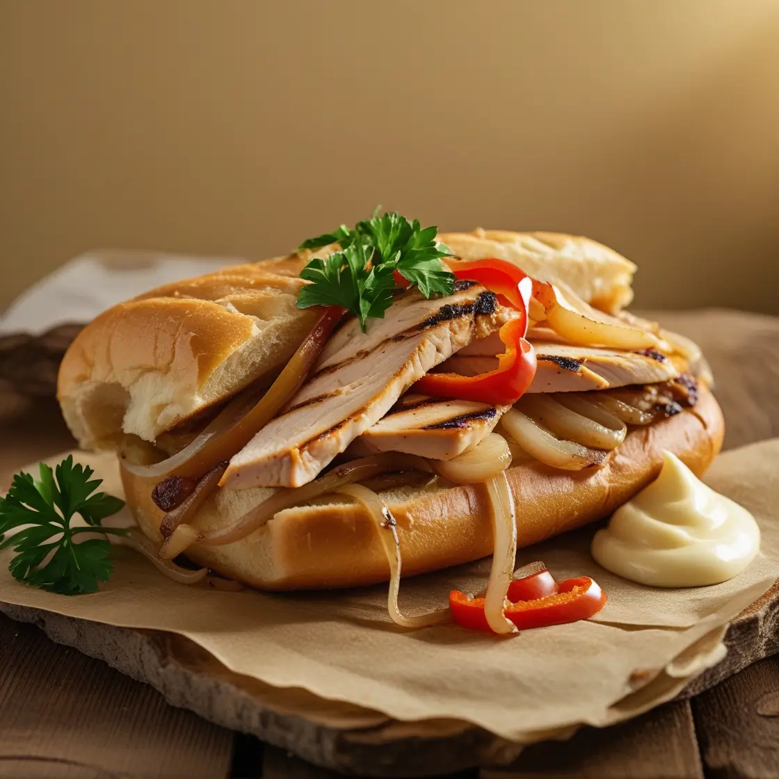 chicken philly cheesesteak