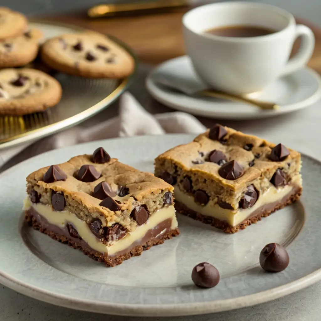 chocolate chip cookie bar