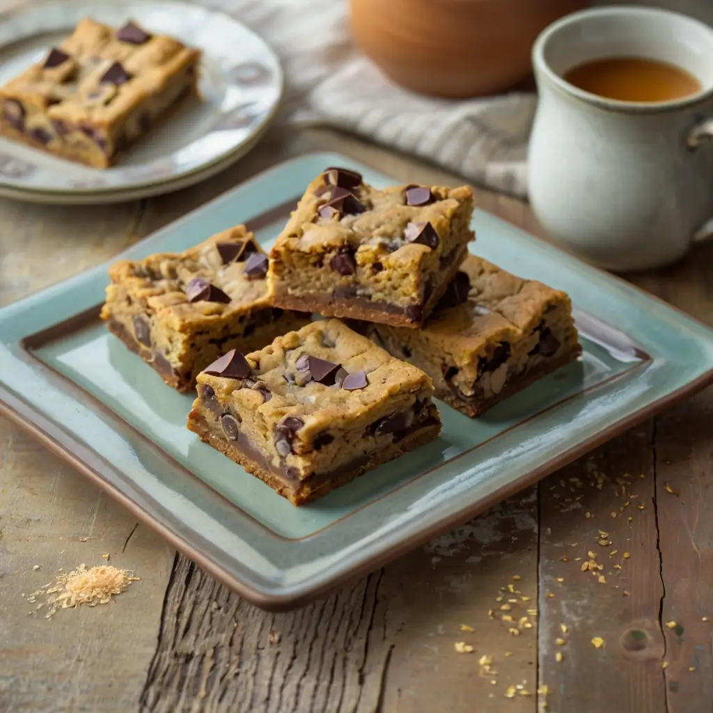 chocolate chip cookie bars