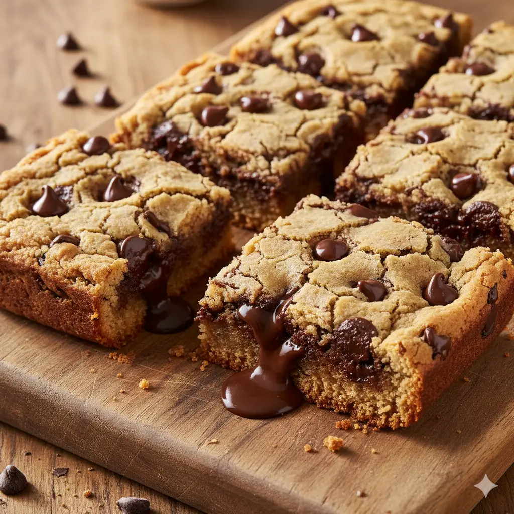 chocolate chip cookie bars