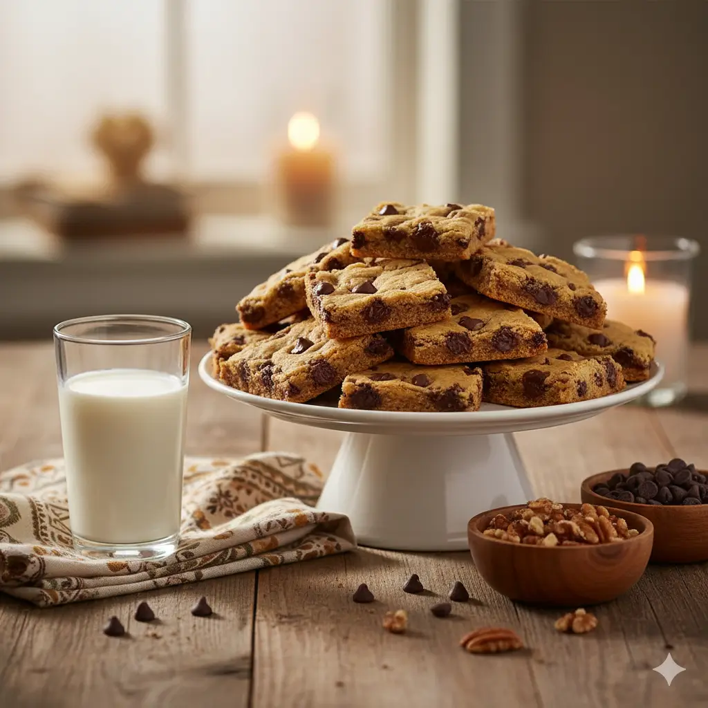 chocolate chip cookie bars