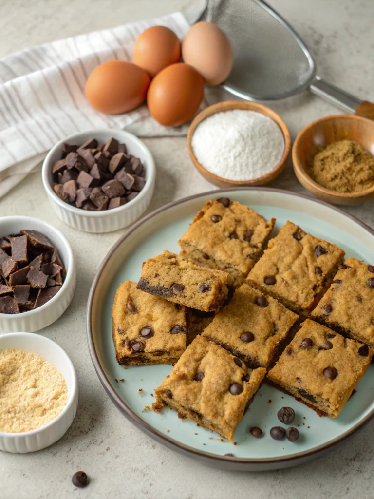 chocolate chip cookie bars