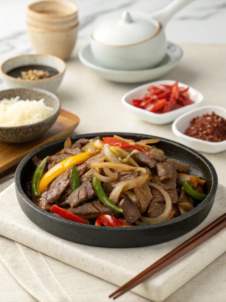 korean beef bulgogi recipe