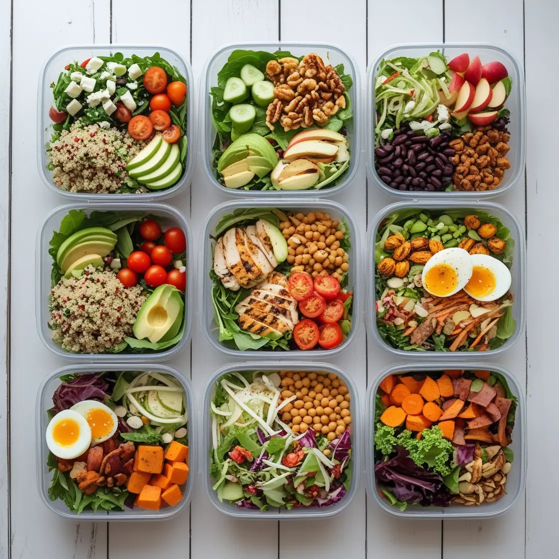 meal prep salad recipes