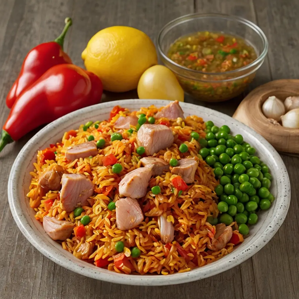 pork and chicken paella recipe
