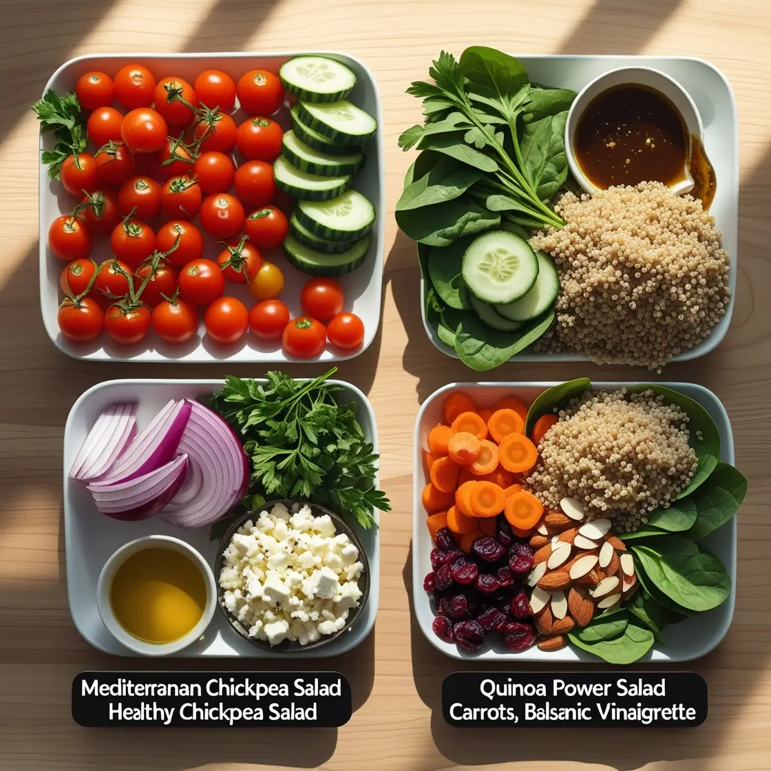 quick salad recipes for lunch