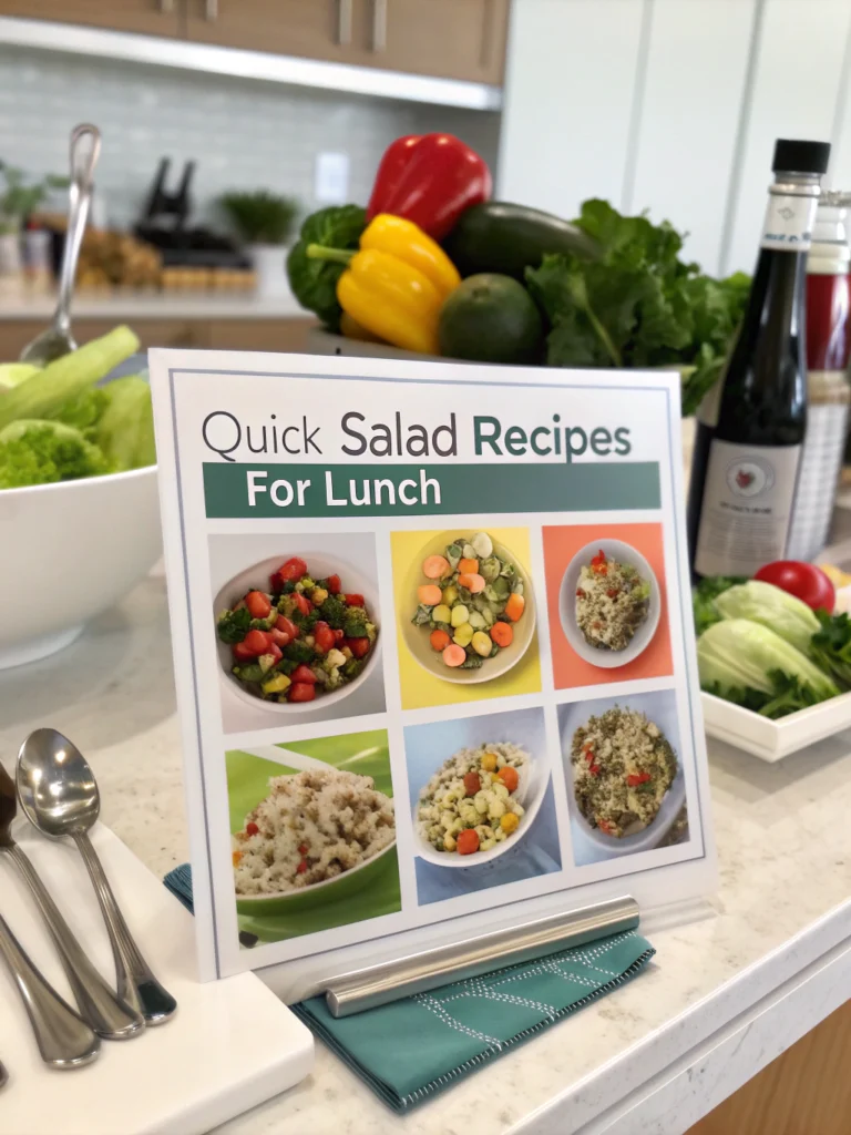 quick salad recipes for lunch