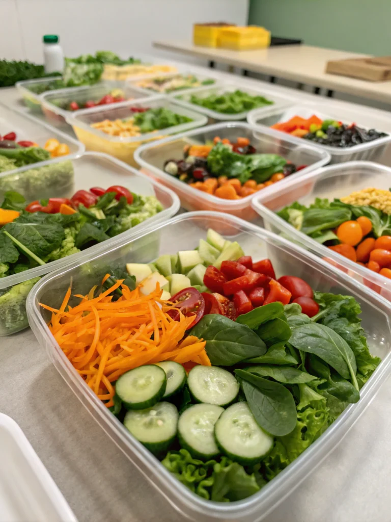salads for meal prep