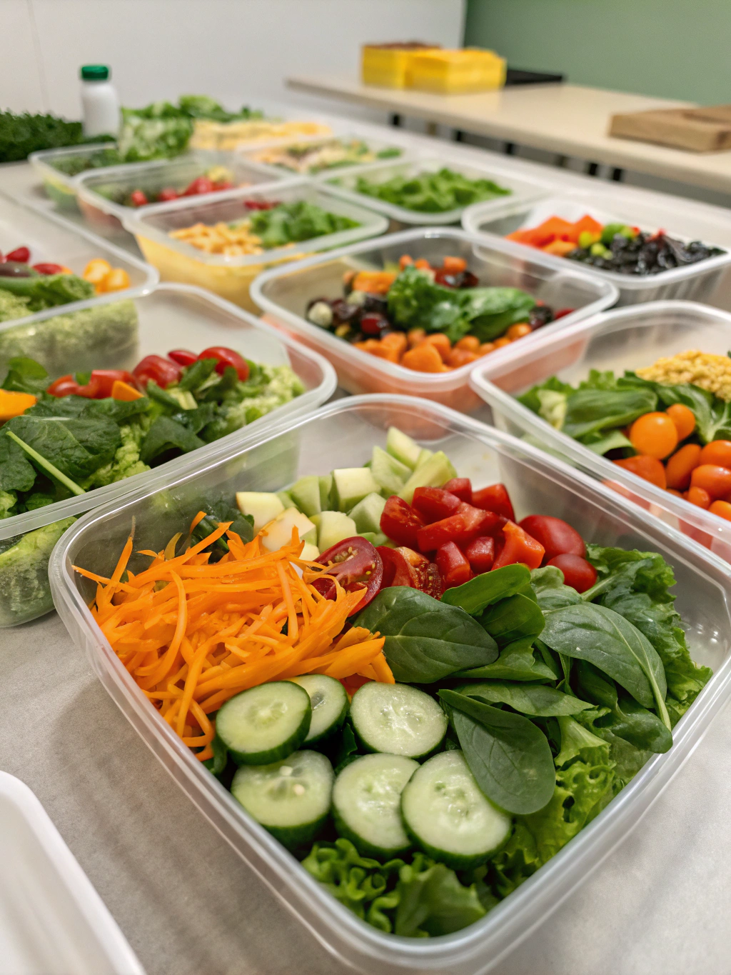 salads for meal prep