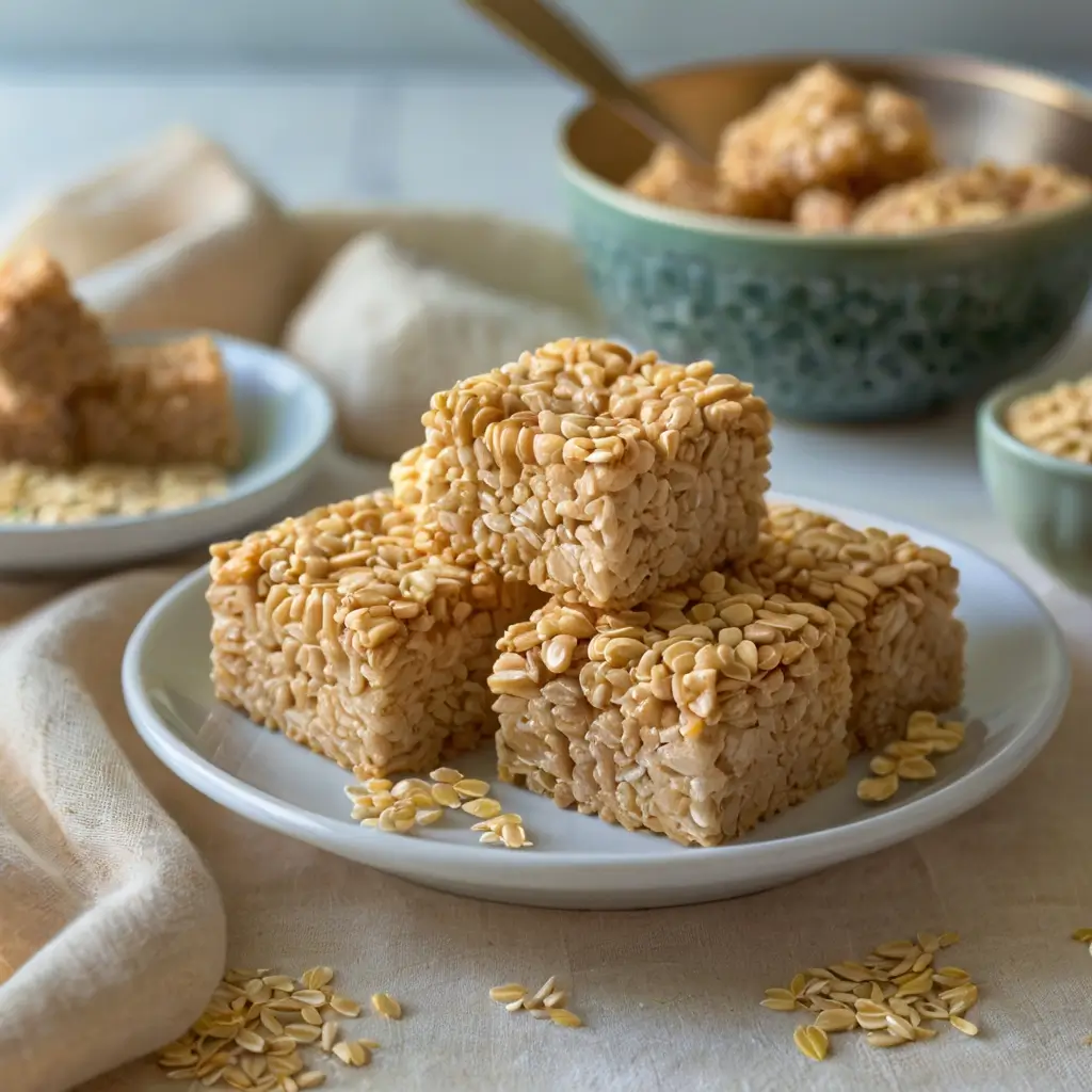 Brown butter rice krispie treats