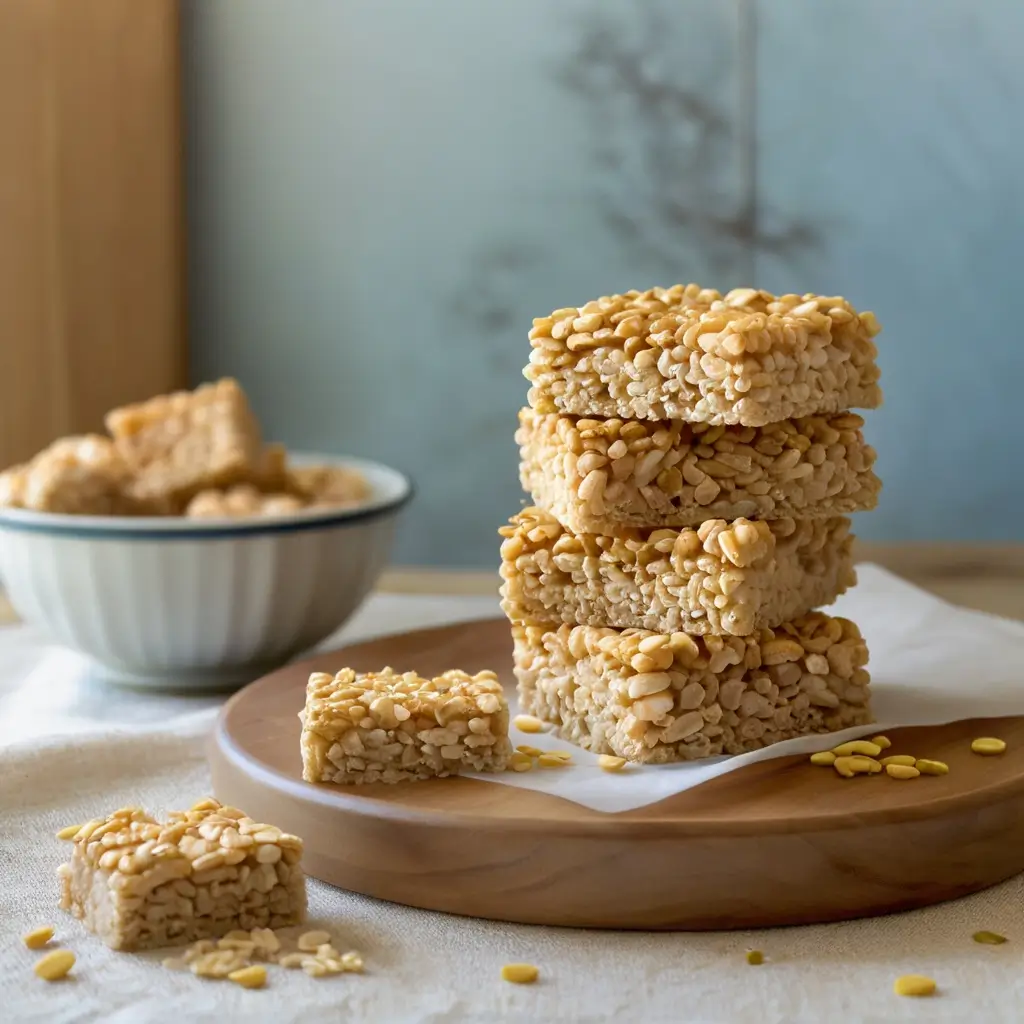 Brown butter rice krispie treats
