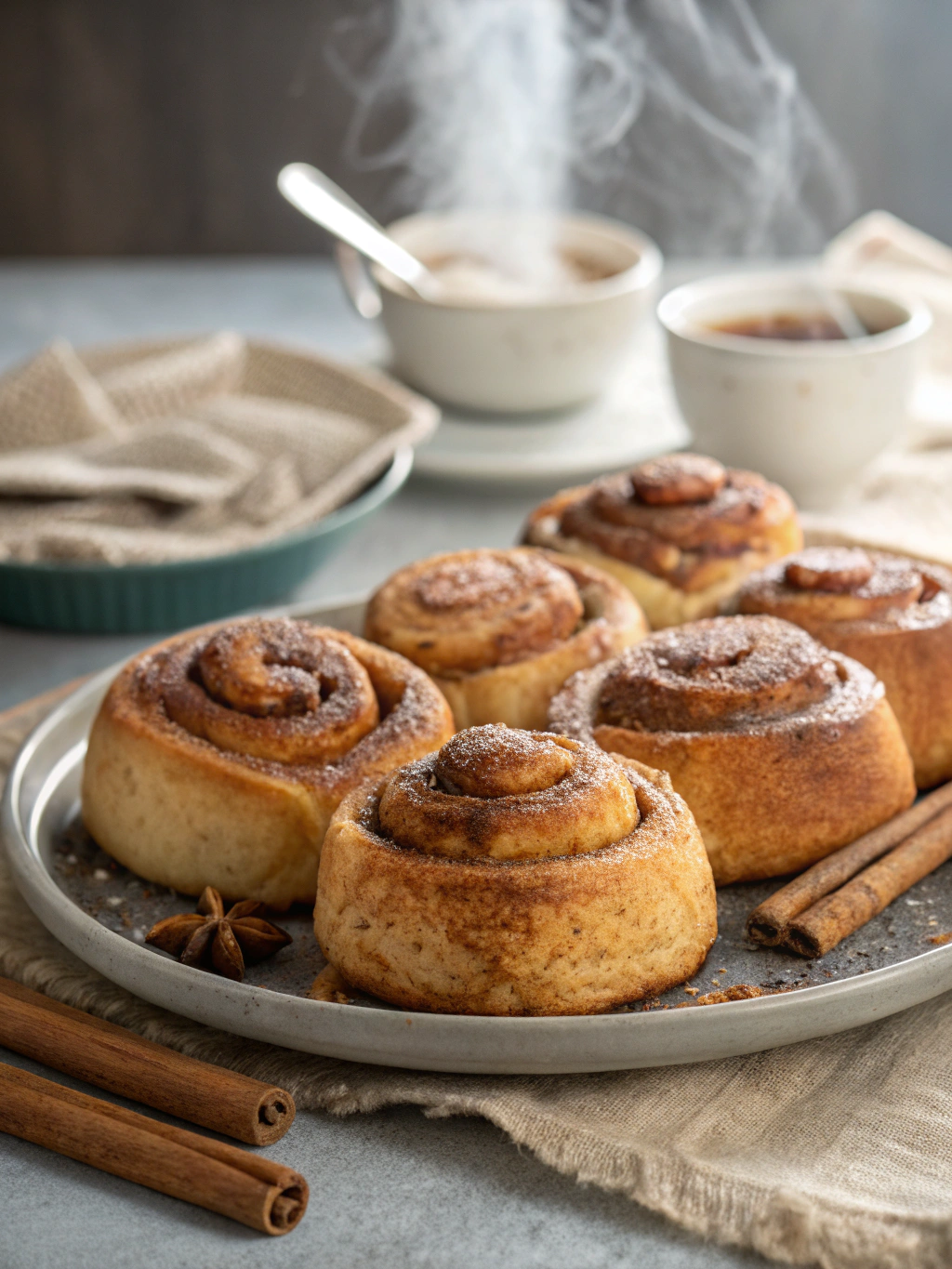 Chai cinnamon rolls