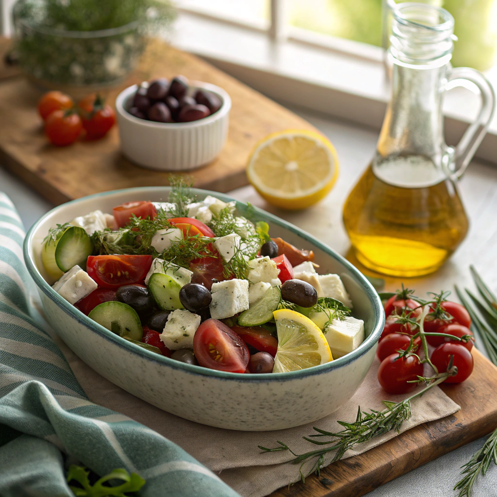 Mediterranean salad 
