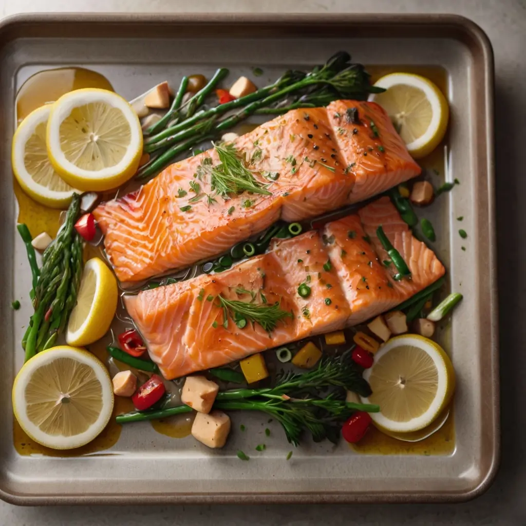 Sheet pan salmon recipes