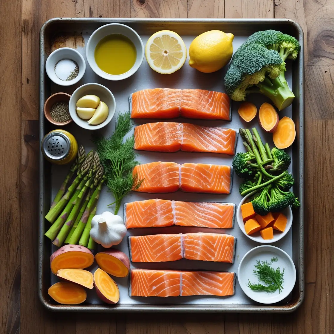 Sheet pan salmon recipes