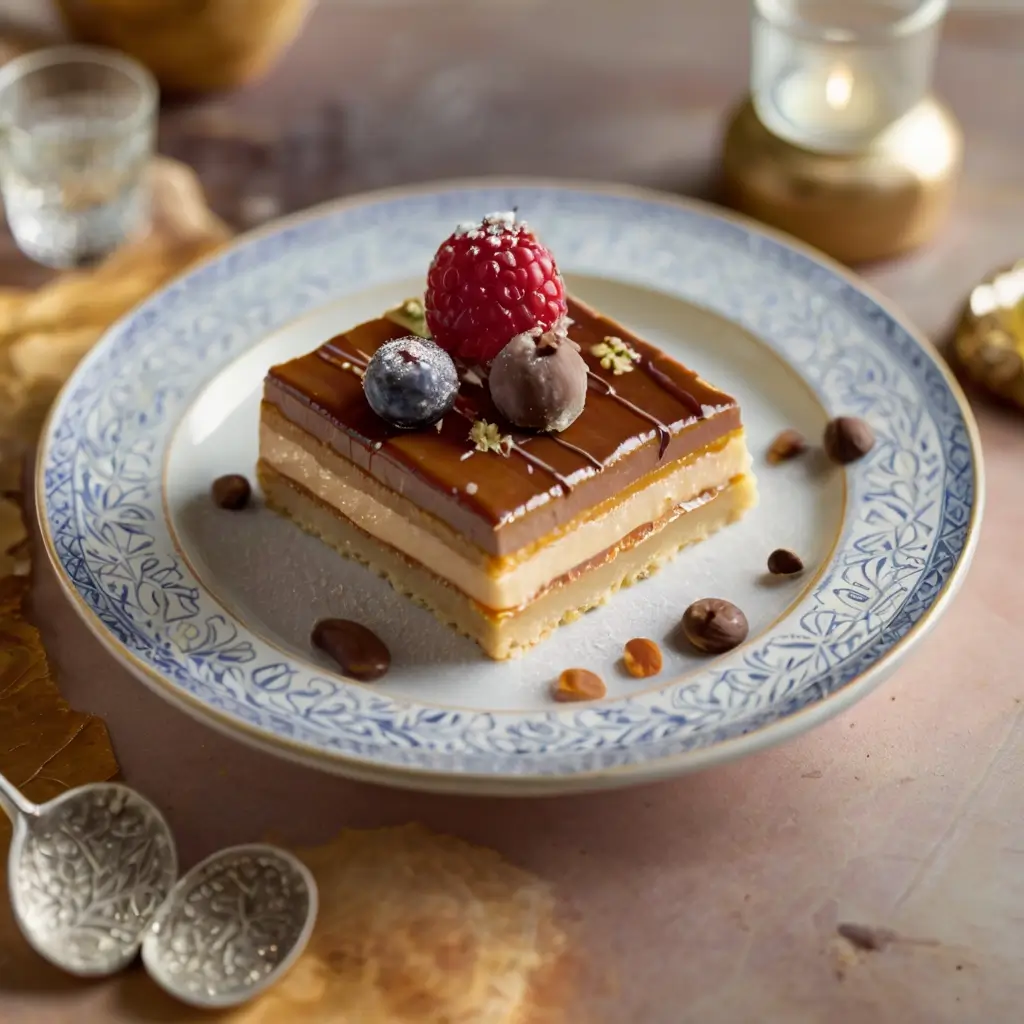 Vegan millionaire shortbread